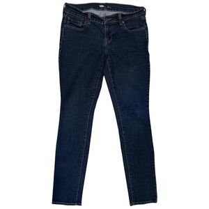 Old Navy Diva Skinny Jeans in New Dark Wash Stretch Denim Timeless Classic Sz 6